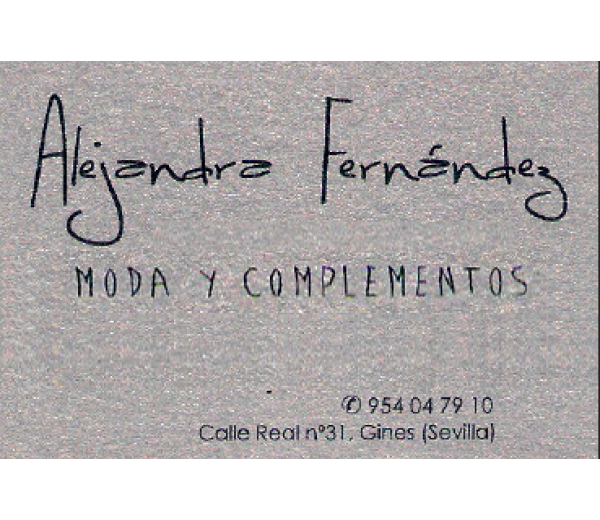 Fotografía de Alejandra Fernández Fotografía de Alejandra Fernández