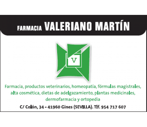 Fotografía de Farmacia Valeriano Martín Fotografía de Farmacia Valeriano Martín