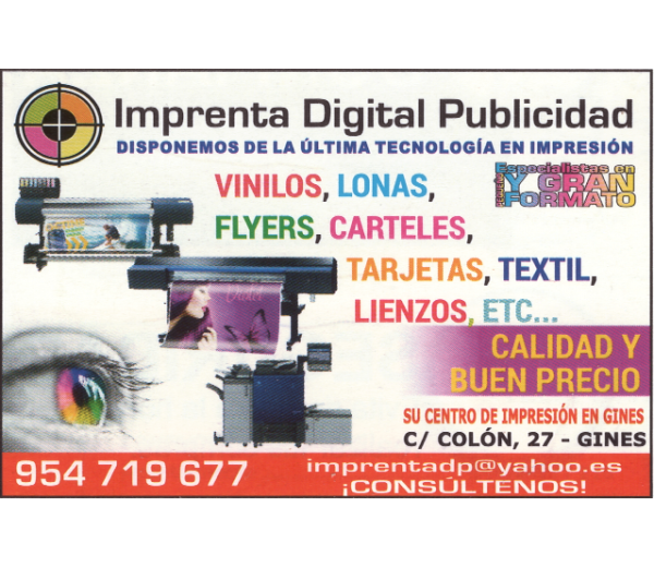 Fotografía de Imprenta Digital Publicidad Fotografía de Imprenta Digital Publicidad