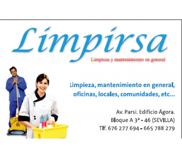 Fotografía de Limpirsa Fotografía de Limpirsa